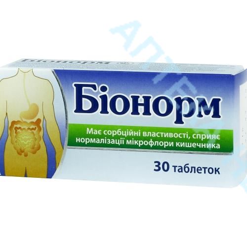 Бионорм №30 таб. (БАД, источник пищевых волокон) Производитель: Украина Киевский витаминный завод